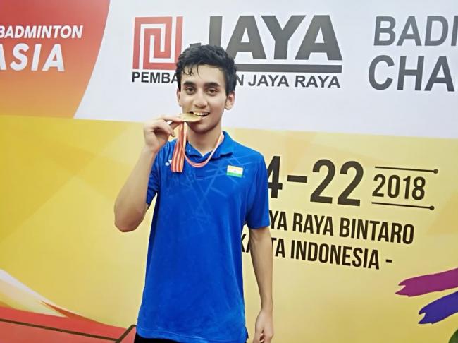 India's Lakshya Sen wins gold in Badminton Asia Junior Championship 