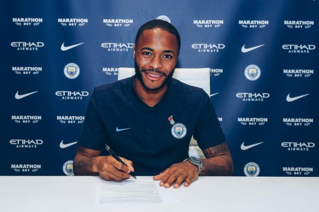 Raheem Sterling signs contract extension with Manchester City