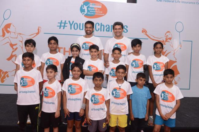 Pullela Gopichand handpicks fourteen talented youngsters for intensive training under the IDBI Federal Quest for Excellence #YoungChamps programme