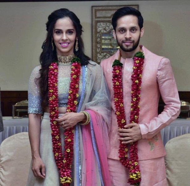 Saina Nehwal ties knot with Parupalli Kashyap, shares images on social media