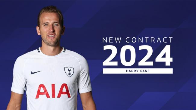 Tottenham striker signs new contract with Harry Kane