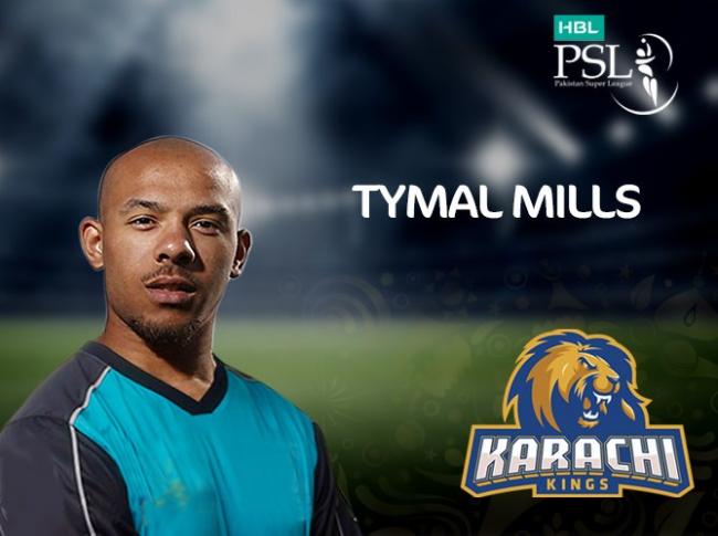 PSL: Karachi Kings signs Tymal Mills 