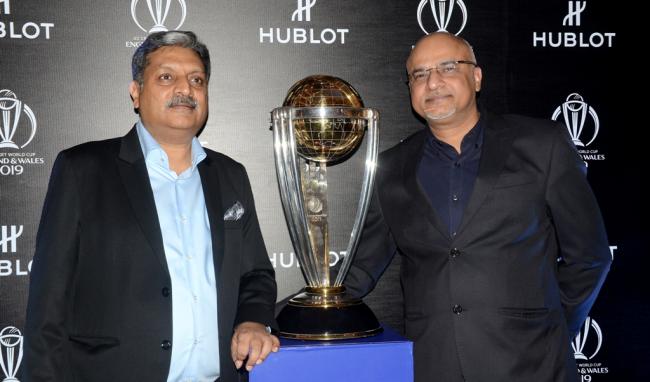 Hublot unveils ICC CWC 2019 England & Wales Trophy to cricket fans in Kolkata