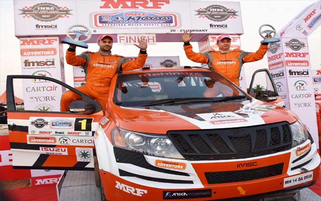 Team Mahindra adventureâ€™s Gaurav Gill clinches fifth INRC Title Triumph
