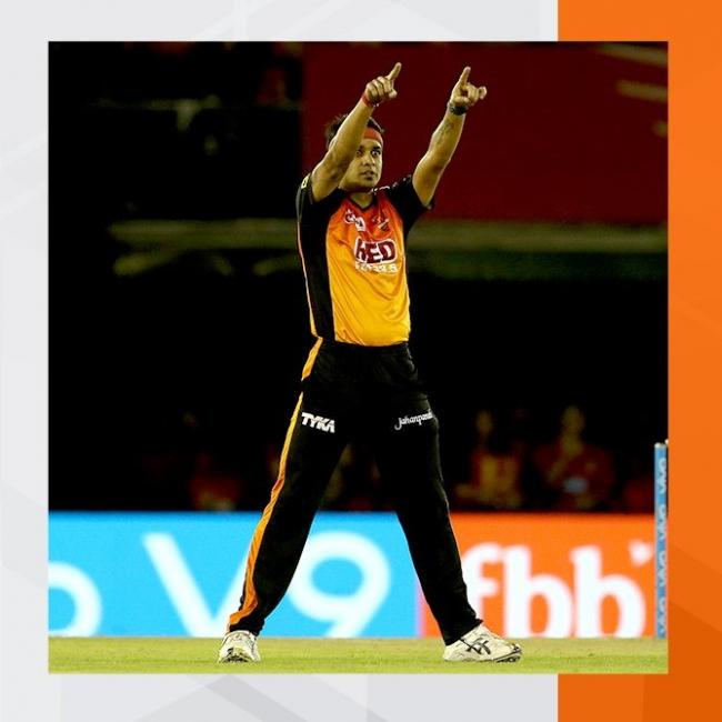 Sunrisers Hyderabad's Siddarth Kaul reprimanded for breaching code of conduct
