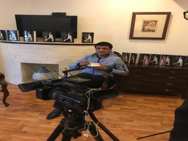 Sourav Ganguly does 10-hour long media interviews to promote A Century Is Not Enough