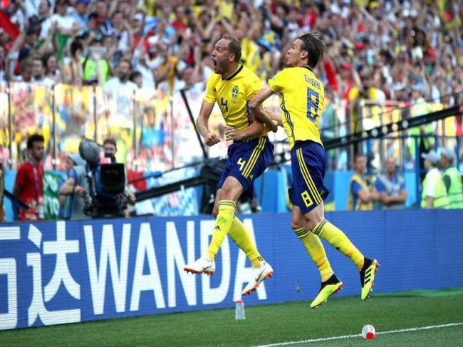 FIFA World Cup: Sweden beat South Korea 1-0