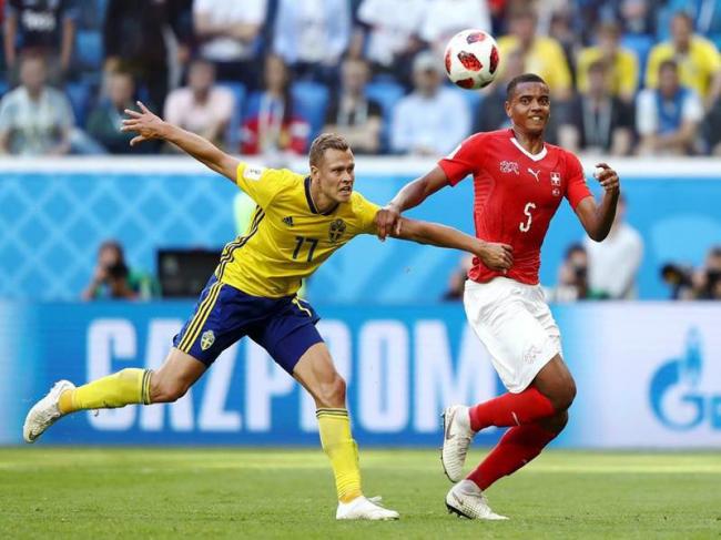FIFA World Cup: Sweden beat Switzerland, reach quarter-final