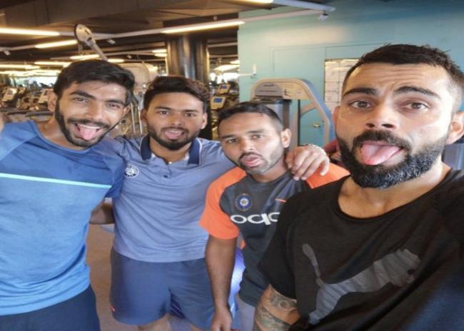 Kohli and his men do 'circuit training' in hilarious manner