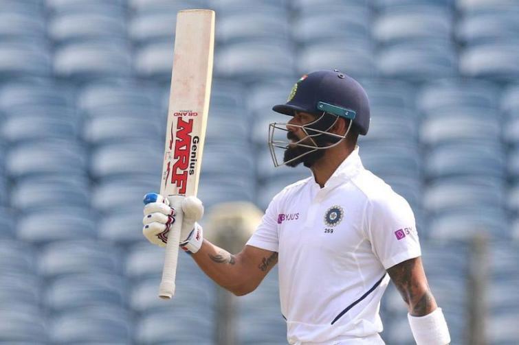 Virat Kohli slams 26th Test ton in Pune, India 356/3 at lunch on day 2