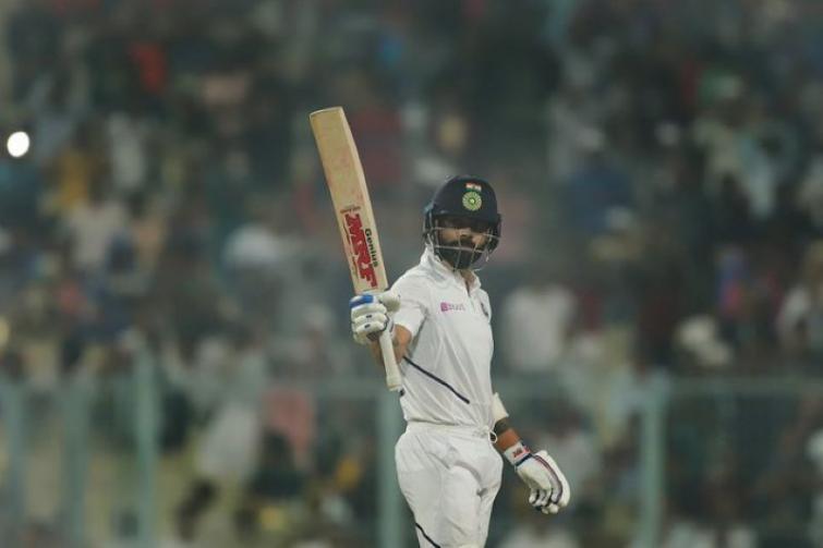 Virat Kohli becomes first Indian to score a century in 'Pink Ball' Test