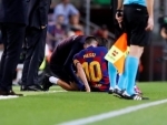 Lionel Messi suffered muscle injury, confirms Barcelona