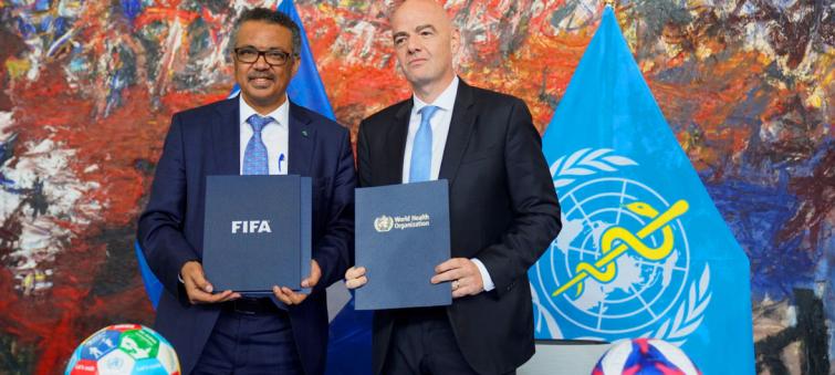 FIFA and UN kick off healthy living campaign, to harness global gameâ€™s â€˜huge potentialâ€™