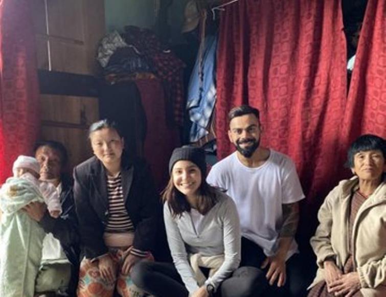 Birthday boy Virat Kohli, Anushka Sharma touched by 'warmth' of a Bhutan village family during vacation 