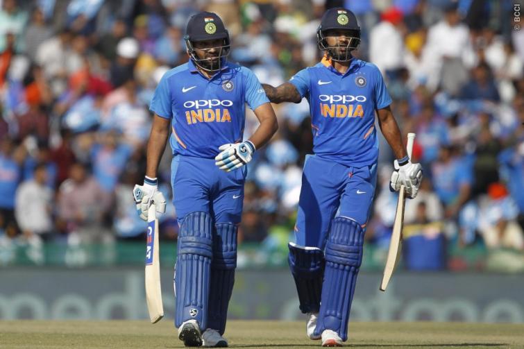 Shikhar Dhawan and Rohit Sharma return to form as India post 358/9 in fourth ODI clash against Australia