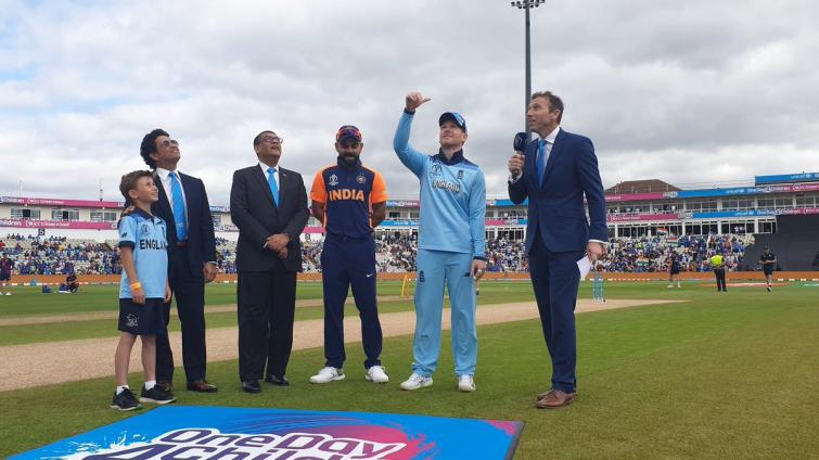 England win toss and decide to bat first, Indian cricketers wear new away jersey