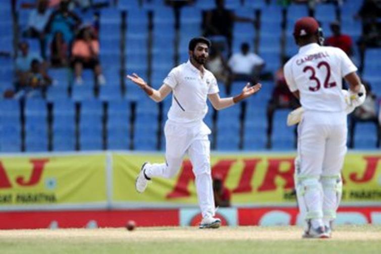 India defeat West Indies by 318 runs to take 1-0 lead 