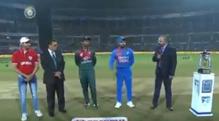 Third T20 International:Â Bangladesh win toss, opt to bowl against India