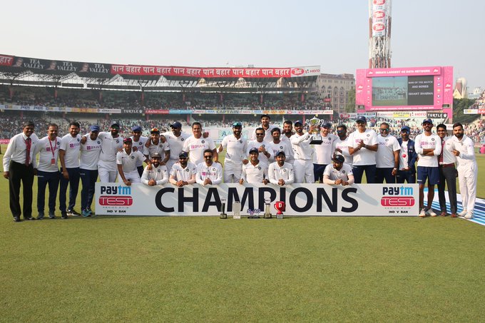 Virat Kohli calls Indian team's performance against Bangladesh in Eden Gardens as 'terrific'