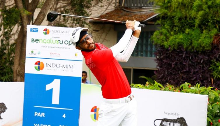 Karandeep Kochhar moves into pole position in Bengaluru Open Golf Championship 2019