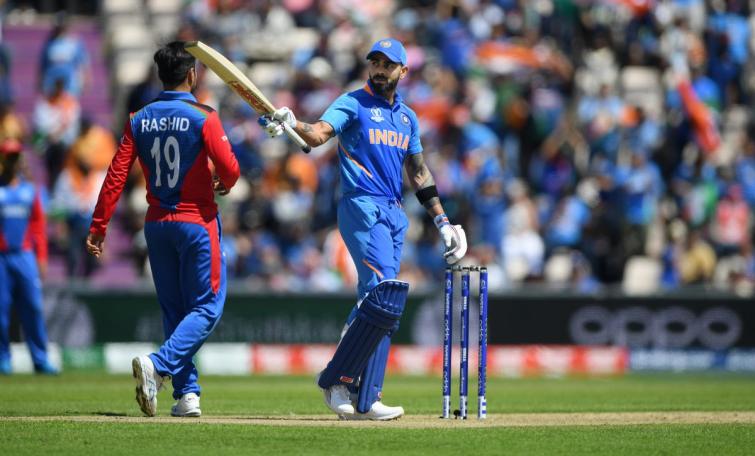 Afghanistan spinners restrict India at 224/8 in World Cup clash 
