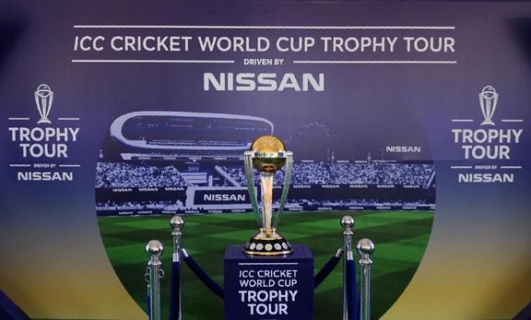 Change to ICC Cricket World Cup Trophy Tour driven by Nissan schedule