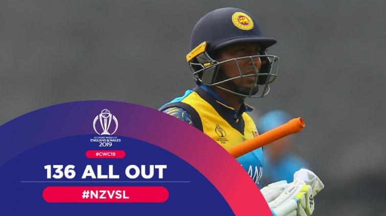 New Zealand bowl out Sri Lanka for 136 runs