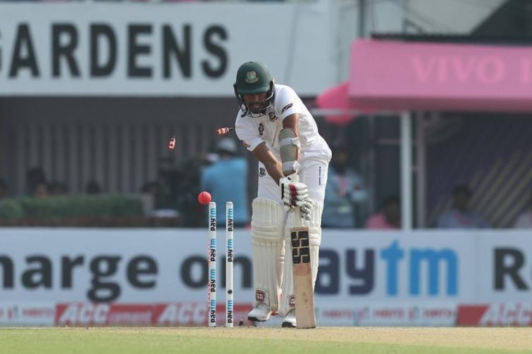 Pink Ball Test: Bangladesh 73/6 against India at supper on day 1