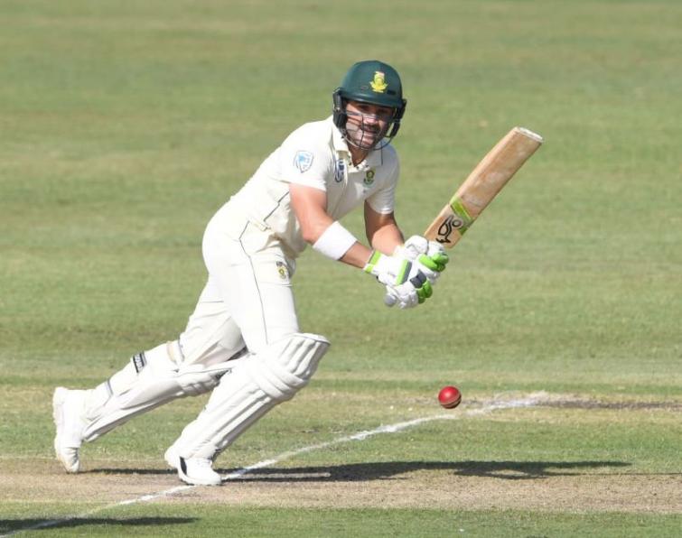 First Test: South Africa recovers from initial jolt, Dean Elgar scores century