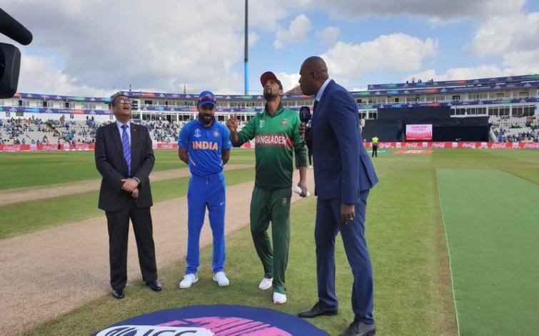 World Cup: India win toss, elect to bat first against Bangladesh