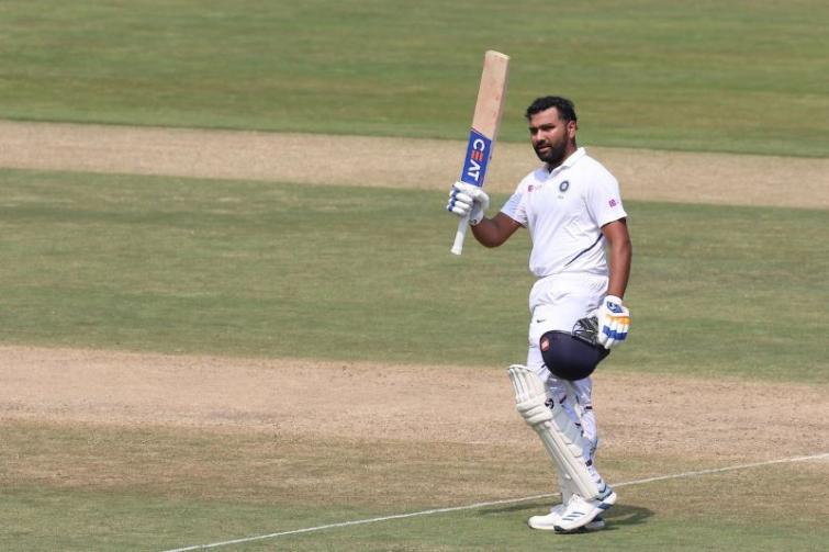 First Test: India 324/1 at lunch, Rohit Sharma 176