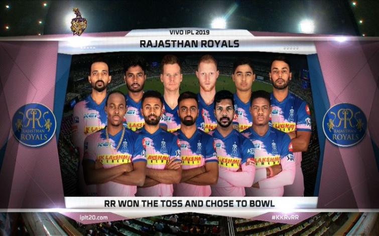 IPL 2019: Rajasthan Royals win toss, elect to bowl first