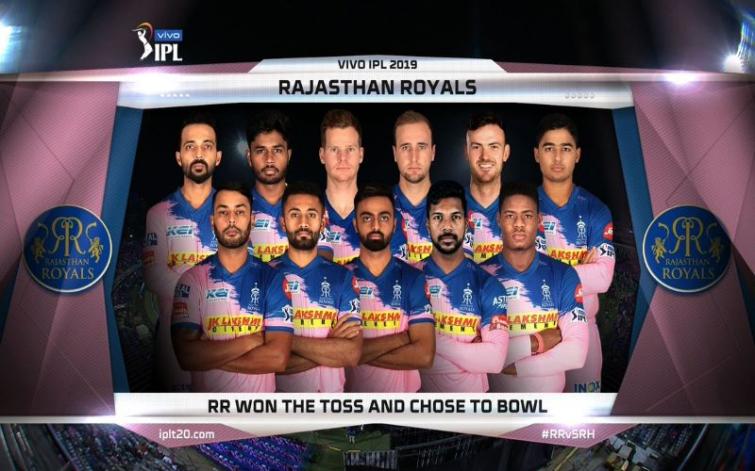  IPL 2019: Rajasthan Royals win toss, elect to bowl first against Sunrisers Hyderabad