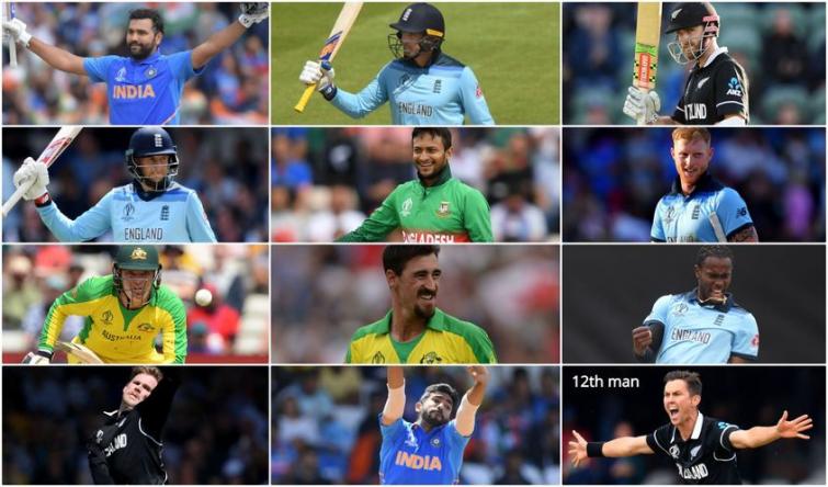 Team of the ICC Menâ€™s Cricket World Cup 2019 announced