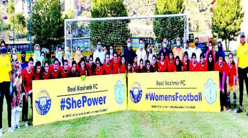 Jammu and Kashmir: Real Kashmir FC launches 'She Power' initiative
