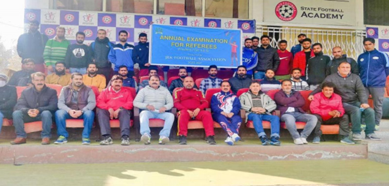 J&K Football Association conducts refresher course for referees