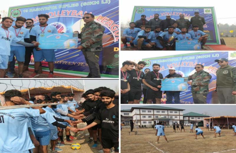 Jammu and Kashmir: Volleyball Championship League concludes