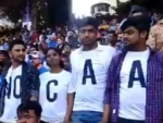 Students wearing 'No CAA', 'No NRC' t-shirts spotted during India-Australia clash in Wankhede