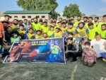 Jammu and Kashmir: Exhibition football match played in Sopore