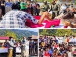 Jammu and Kashmir: Arm-wrestling competition held in Nowgam,Handwara   