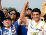 'My hero no more': Sourav Ganguly mourns Diego Maradona's death