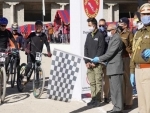 Jammu and Kashmir: LG Mathur flags off Ultimate Ladakh Cycling challenge rally