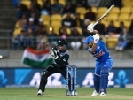 Manish Pandey's 50 guides India to 165/8 against New Zealand in Wellington