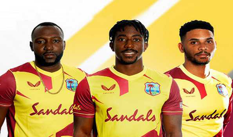 West Indies management unveils new T20I jersey