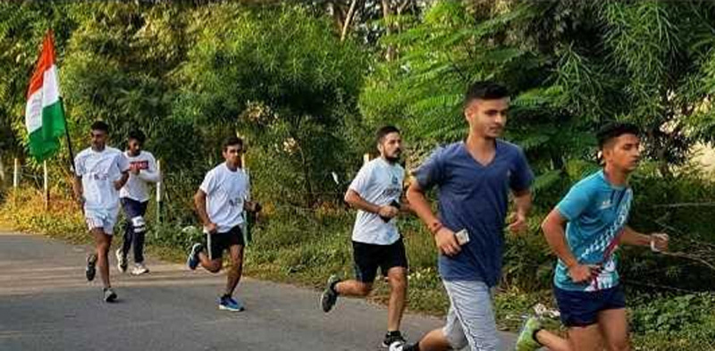Jammu and Kashmir: DC Kathua flags off 'Fit India Freedom Run'