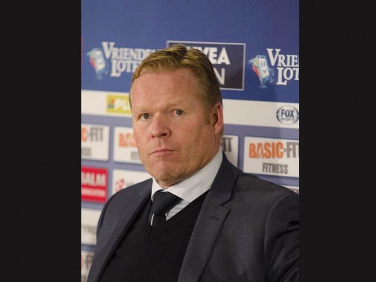 Netherlands coach Koeman in hospital with heart problem