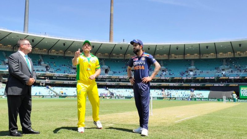 Australia win toss, opt to bat first against India in 1st ODI