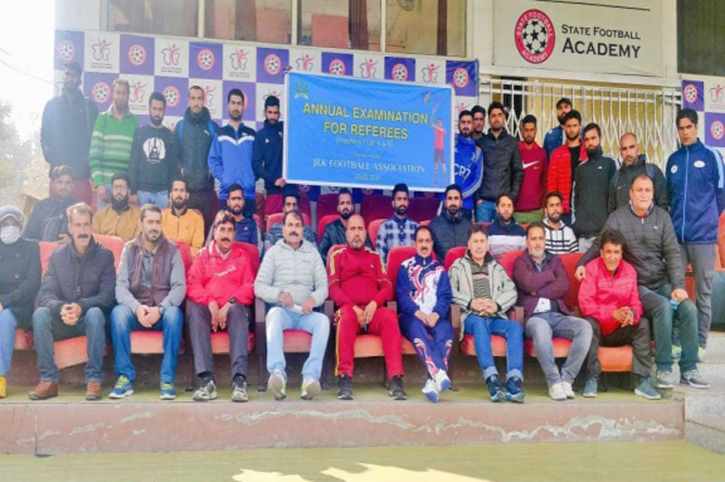 J&K Football Association conducts refresher course for referees