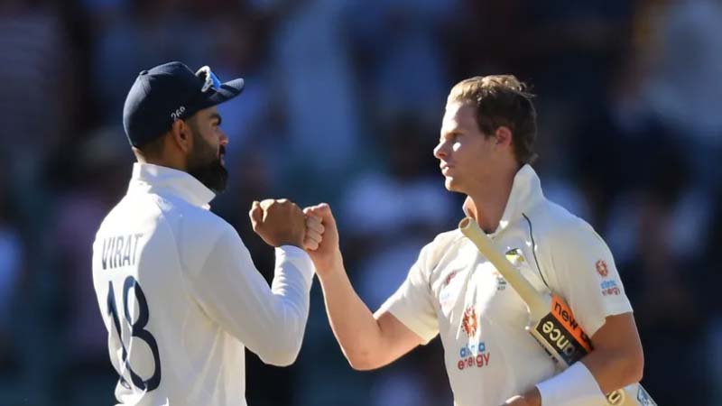 Virat Kohli managed to close the gap on Steve Smith at the top of the MRF ICC Men's Test Batting Rankings