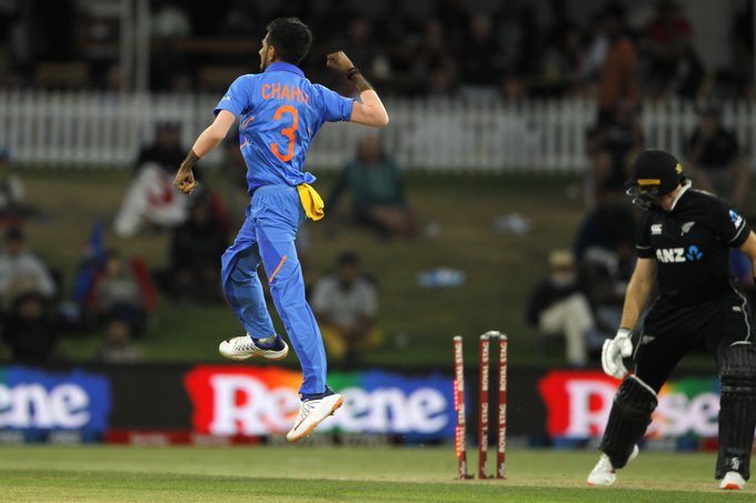 New Zealand beat India by five wickets to complete 3-0 series winÂ 